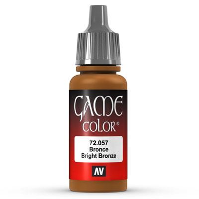 Vallejo Game Color: 057 Bright Bronze, 17 ml