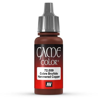 Vallejo Game Color: 059 Hammered Copper, 17 ml