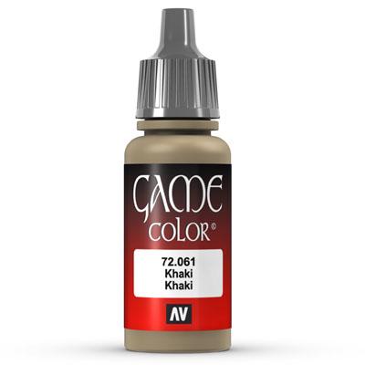 Vallejo Game Color: 061 Khaki, 17 ml