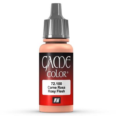Vallejo Game Color: 100 Rosy Flesh, 17 ml