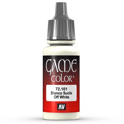 Vallejo Game Color: 101 Off White, 17 ml