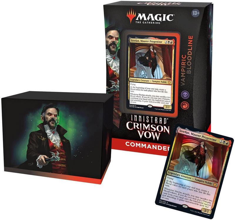 MTG - Innistrad: Crimson Vow Commander Deck (EN) Strefan, Maurer Progenitor