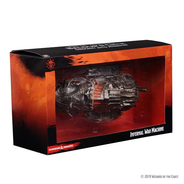 D&D Icons of the Realms Descent into Avernus Infernal War Machine Premium Figure - Case Incentive, Englisch
