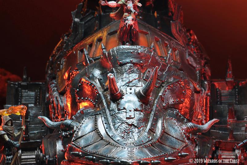D&D Icons of the Realms Descent into Avernus Infernal War Machine Premium Figure - Case Incentive, Englisch