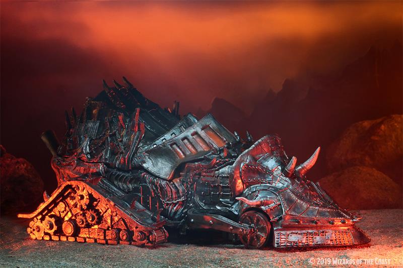 D&D Icons of the Realms Descent into Avernus Infernal War Machine Premium Figure - Case Incentive, Englisch