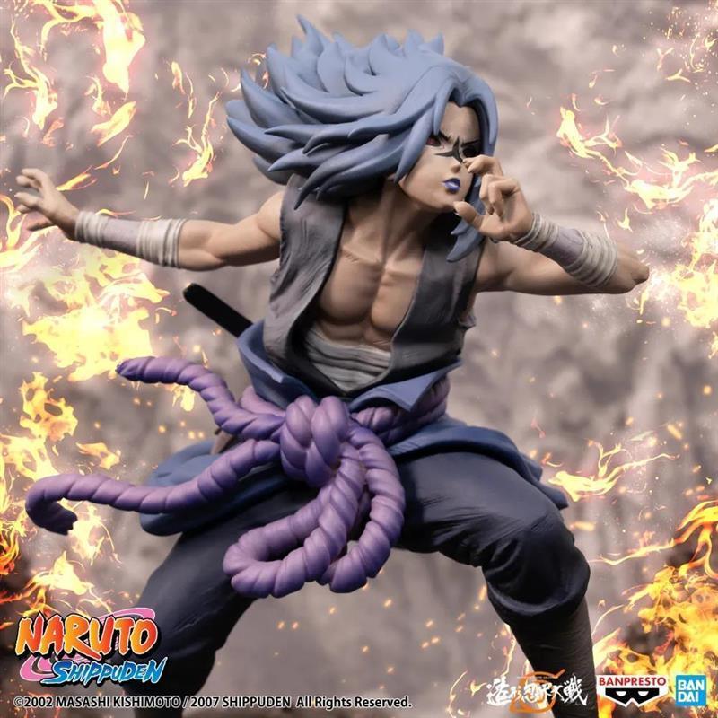 Naruto Shippuden PVC Statue Banpresto Figure Colosseum Uchiha Sasuke 11 cm