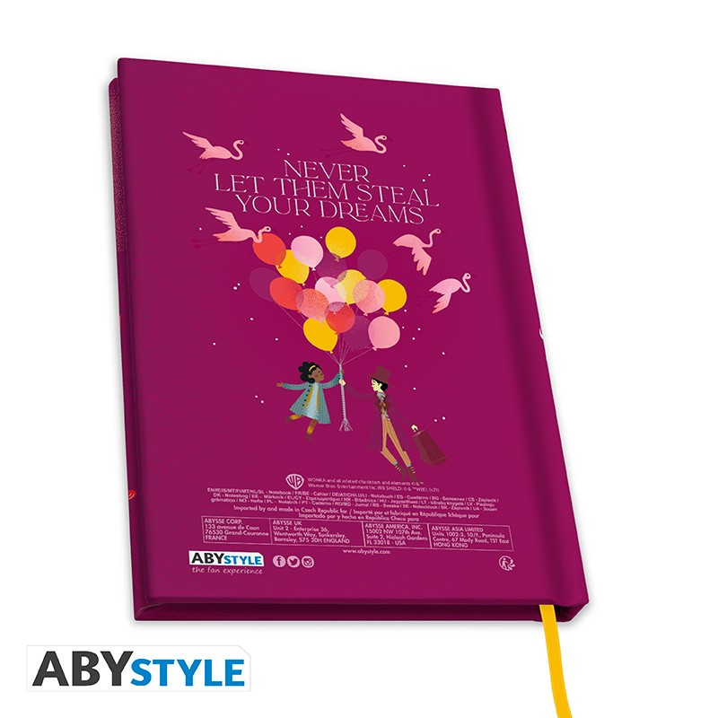 Wonka A5 Notizbuch "Dreams"
