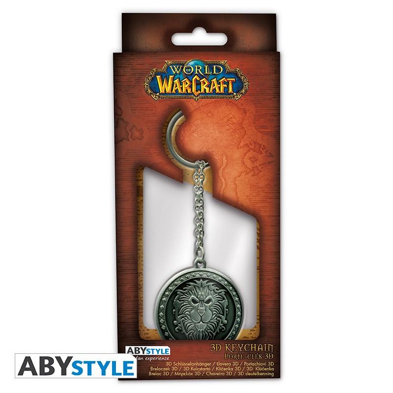World of Warcraft Keychain Alliance 3D