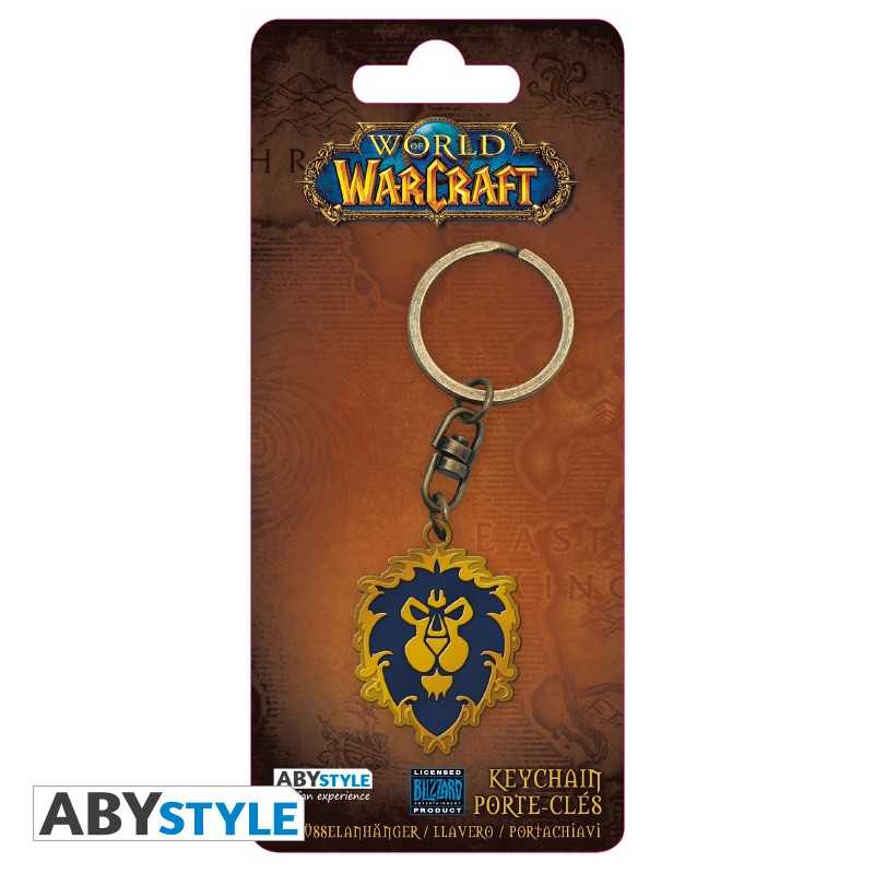 World of Warcraft Keychain Alliance
