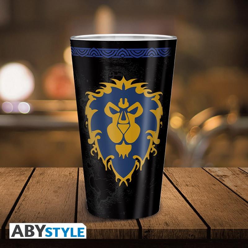 World of Warcraft Large Glass Alliance