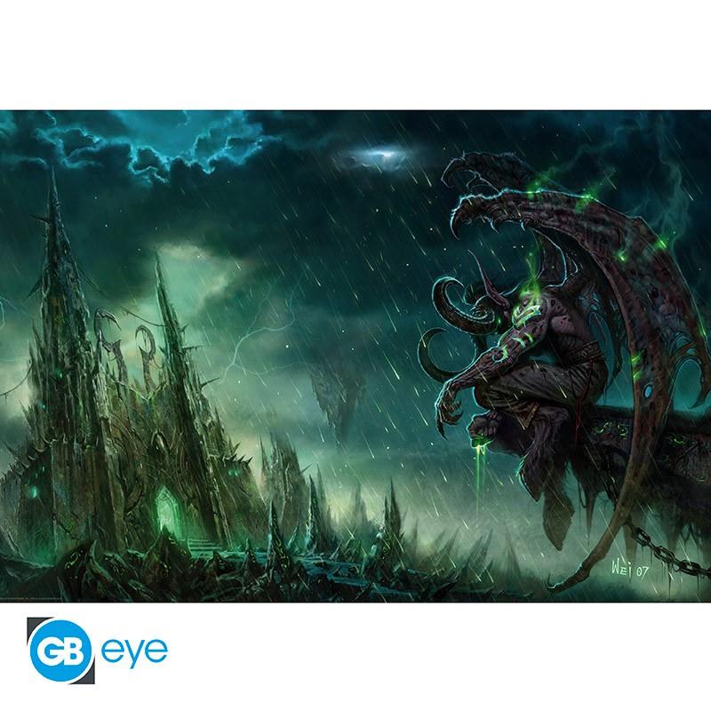 World of Warcraft Maxi Poster "Illidan Stormrage" 91,5 x 61 cm