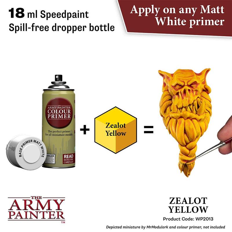 Speedpaint 2.0: Zealot Yellow