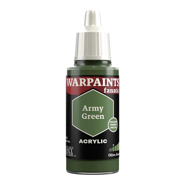The Army Painter: Warpaints Fanatic: Army Green (18 ml)