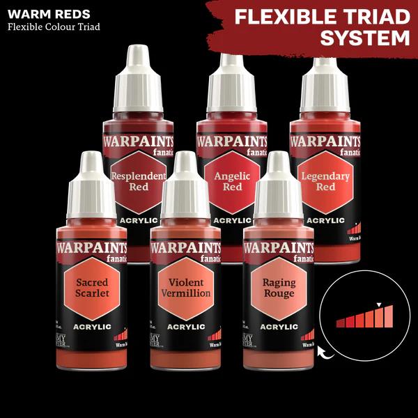 The Army Painter: Warpaints Fanatic: Violent Vermilion (18 ml)