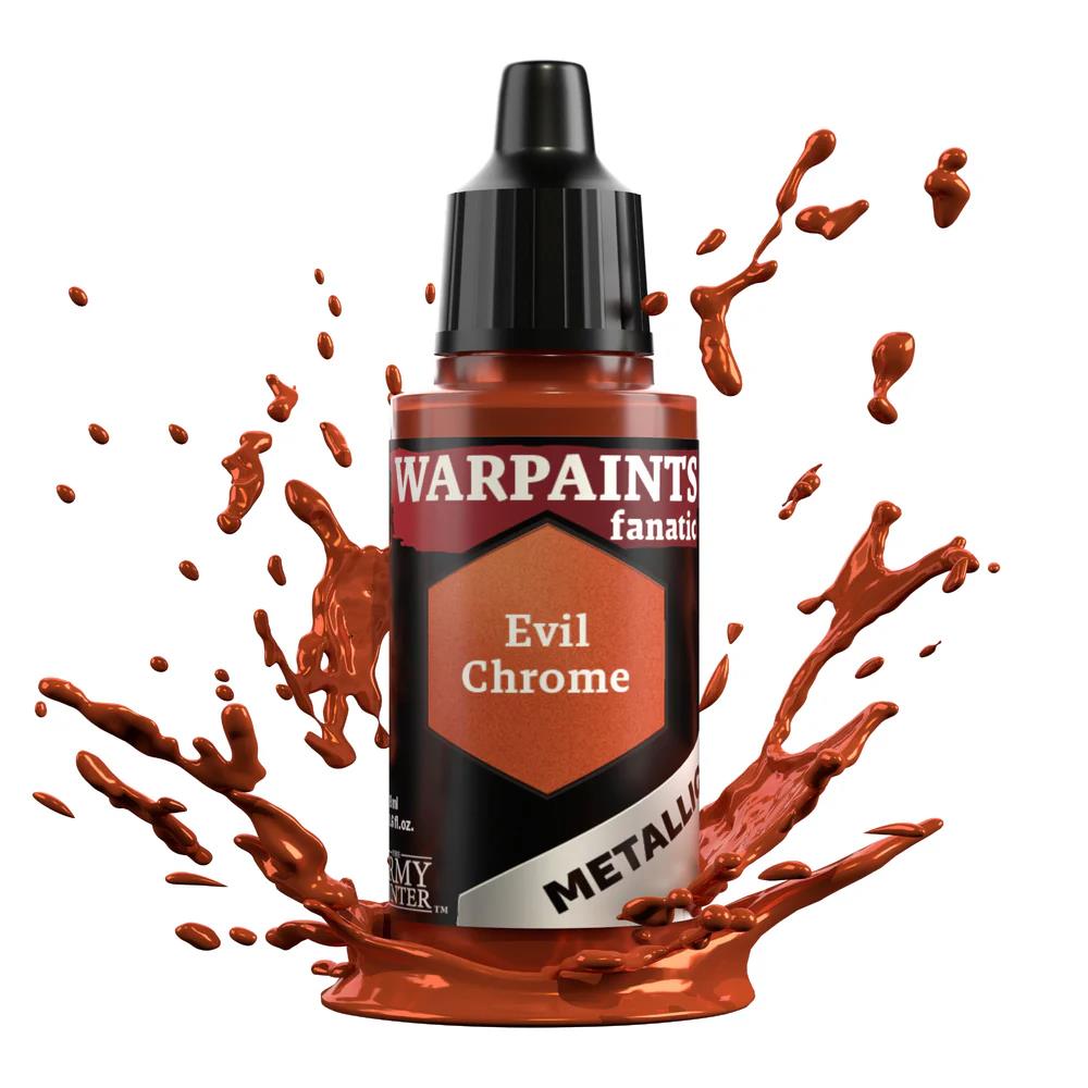 Warpaints Fanatic Metallic: Evil Chrome (18 ml)