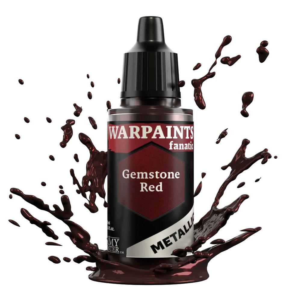 Warpaints Fanatic Metallic: Gemstone Red (18 ml)