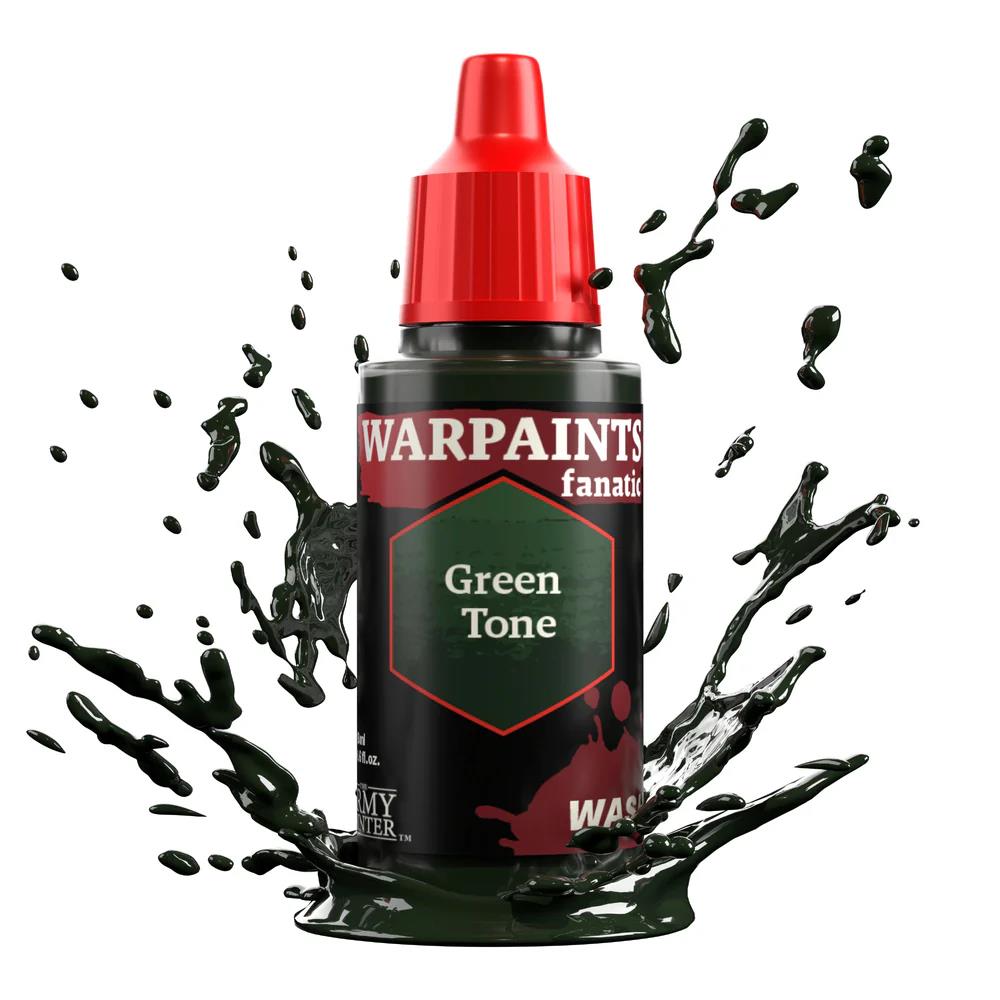 The Army Painter: Warpaints Fanatic Wash: Green Tone (18 ml)