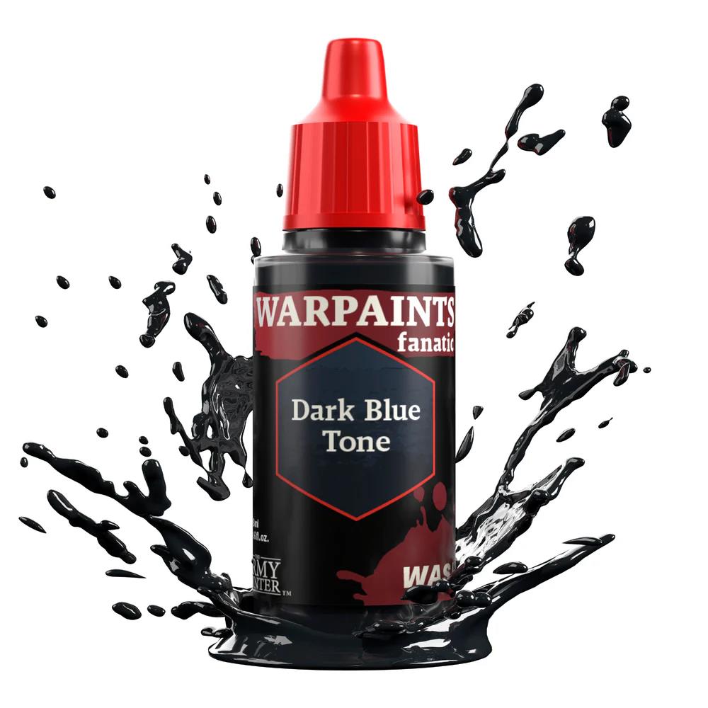 The Army Painter: Warpaints Fanatic Wash: Dark Blue Tone (18 ml)