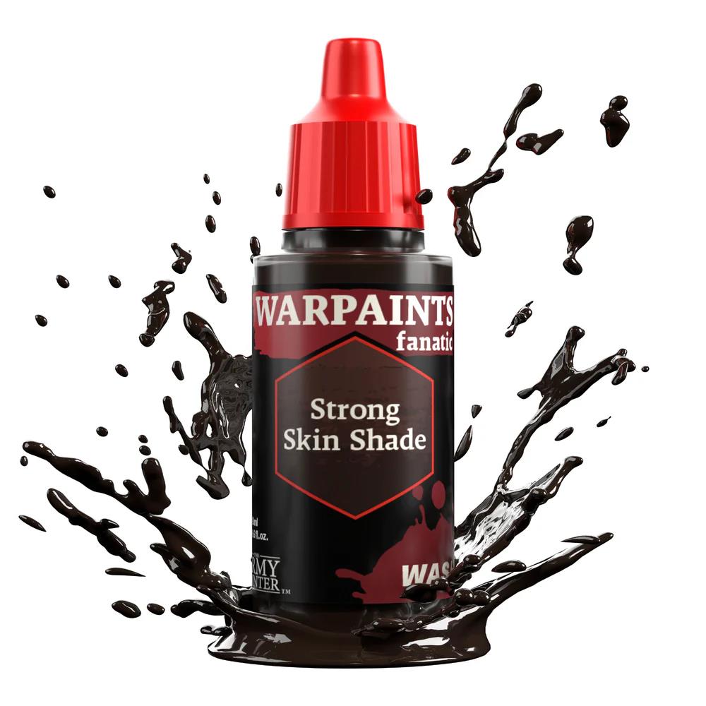 The Army Painter: Warpaints Fanatic Wash: Strong Skin Shade (18 ml)