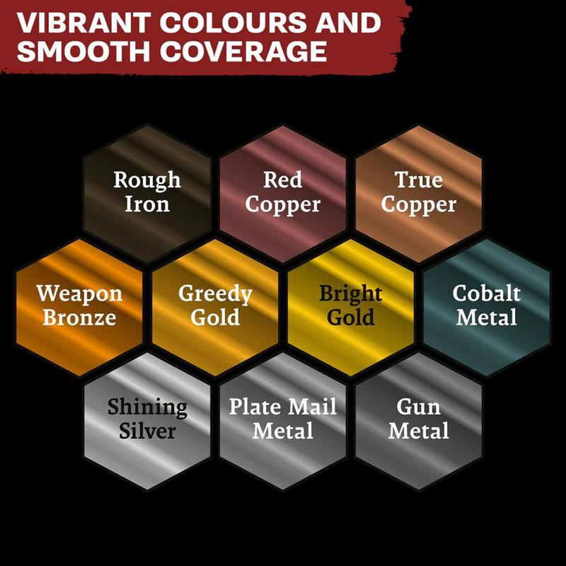 The Army Painter: Warpaints Fanatic: Metallics Set