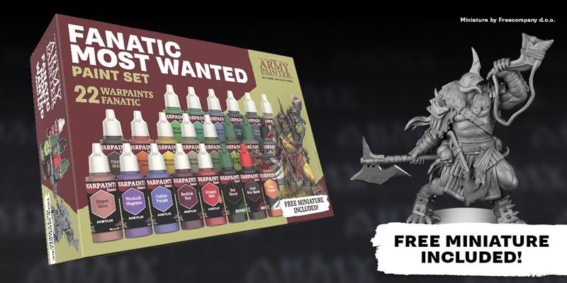 The Army Painter: Warpaints Fanatic Most Wanted Paint Set