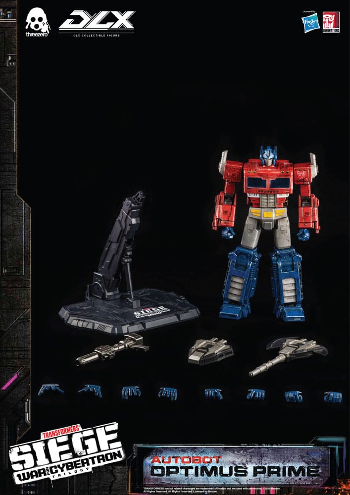 Transformers: War for Cybertron Trilogy DLX Action Figure 1/6 Optimus Prime 25 cm  