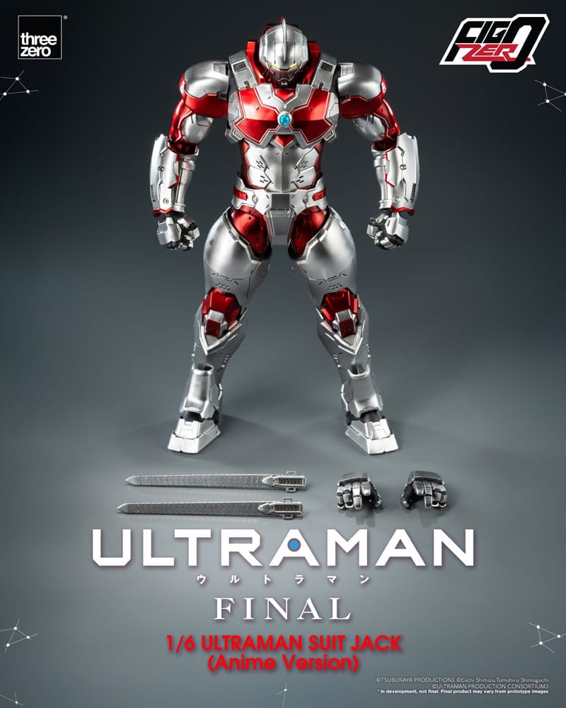 Ultraman Final FigZero Action Figure 1/6 Ultraman Suit Jack Anime Version 35 cm  