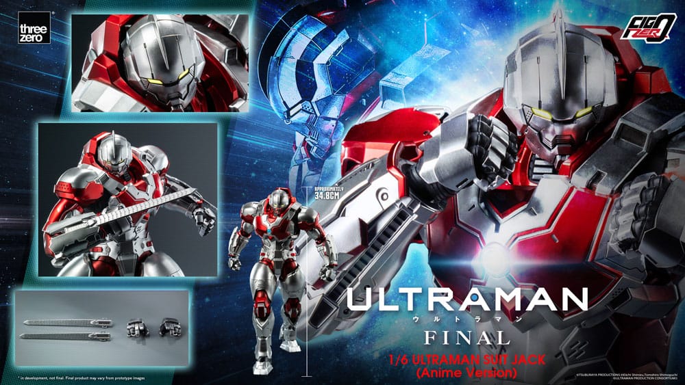 Ultraman Final FigZero Action Figure 1/6 Ultraman Suit Jack Anime Version 35 cm  