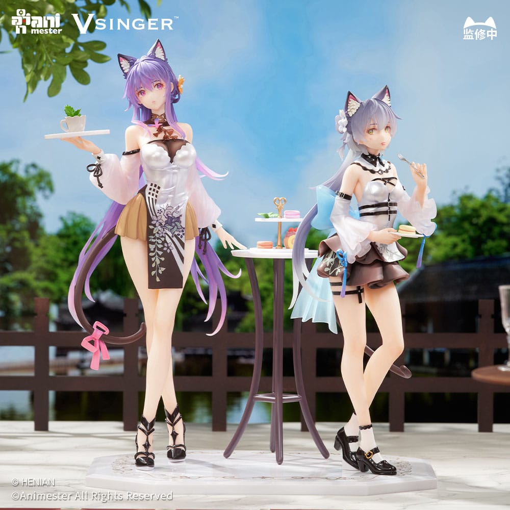 VSinger Luo Tianyi & Mo Qingxian Statue 1/7 2-Pack Luo Tianyi & Mo Qingxian Tea Time Melody Ver. 