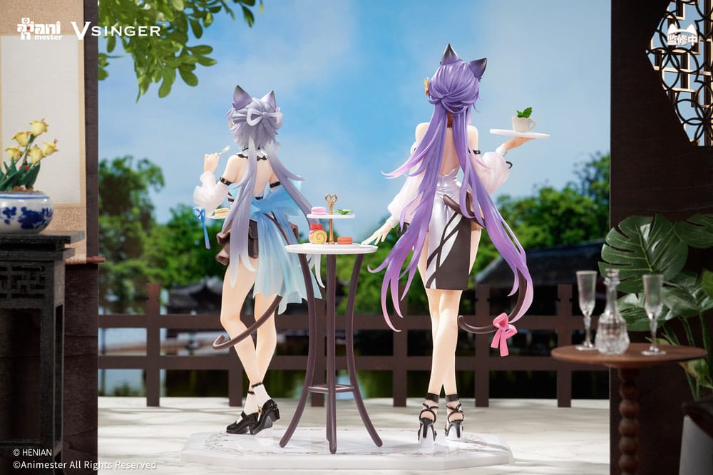 VSinger Luo Tianyi & Mo Qingxian Statue 1/7 2-Pack Luo Tianyi & Mo Qingxian Tea Time Melody Ver. 