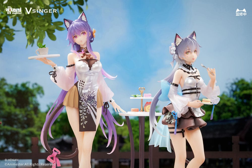 VSinger Luo Tianyi & Mo Qingxian Statue 1/7 2-Pack Luo Tianyi & Mo Qingxian Tea Time Melody Ver. 