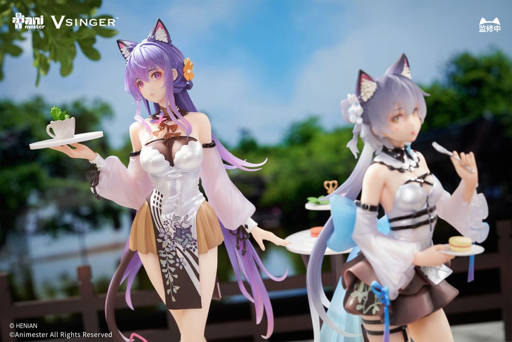 VSinger Luo Tianyi & Mo Qingxian Statue 1/7 2-Pack Luo Tianyi & Mo Qingxian Tea Time Melody Ver. 