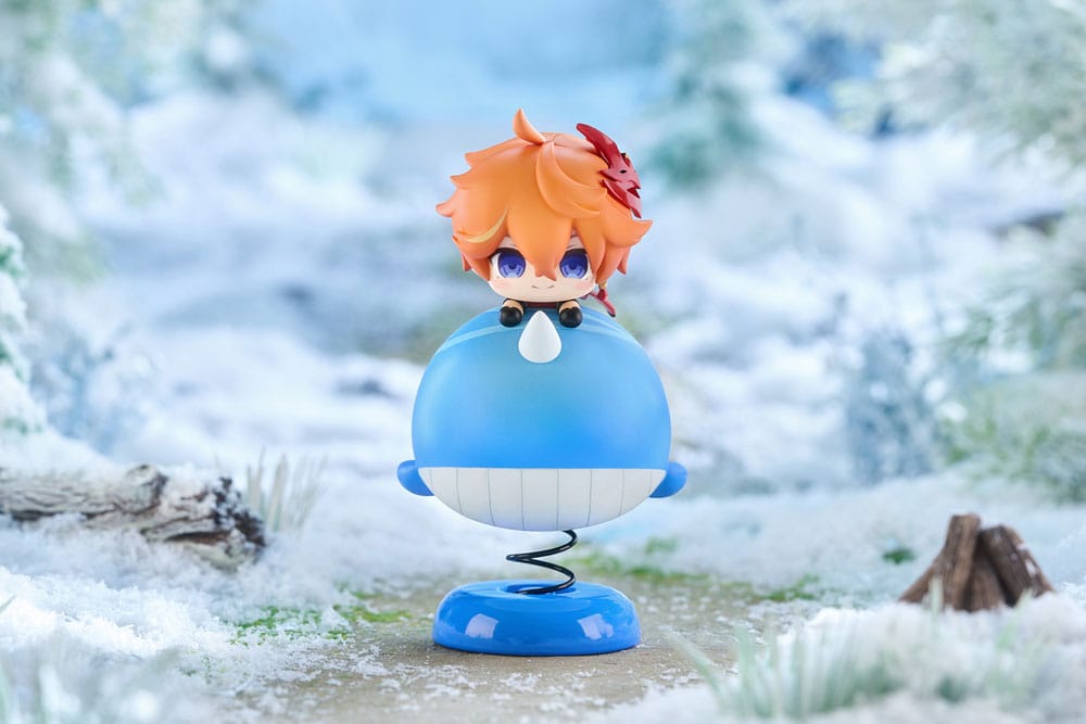 Genshin Impact PVC Statue Tartalinga/Child Chibi Chara Yurayura Stand Ver. 11 cm 