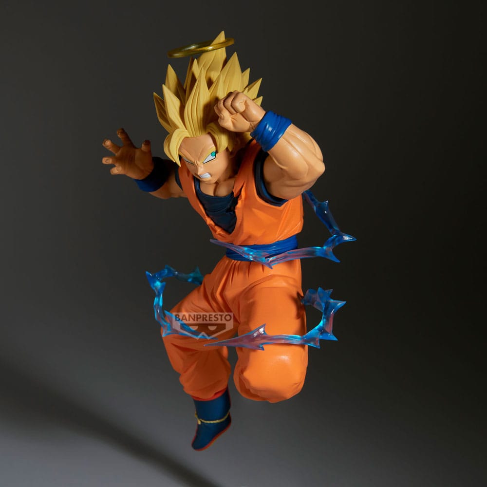 Dragon Ball Z Match Makers Statue – Super Saiyan 2 Son Goku vs. Majin Vegeta (15 cm)