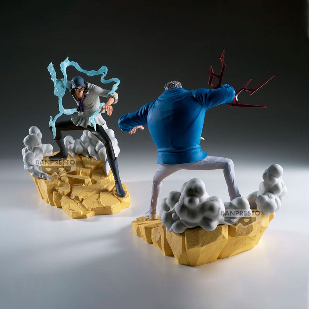 One Piece Senkozekkei PVC Statue – Kuzan / Aokiji (17 cm)