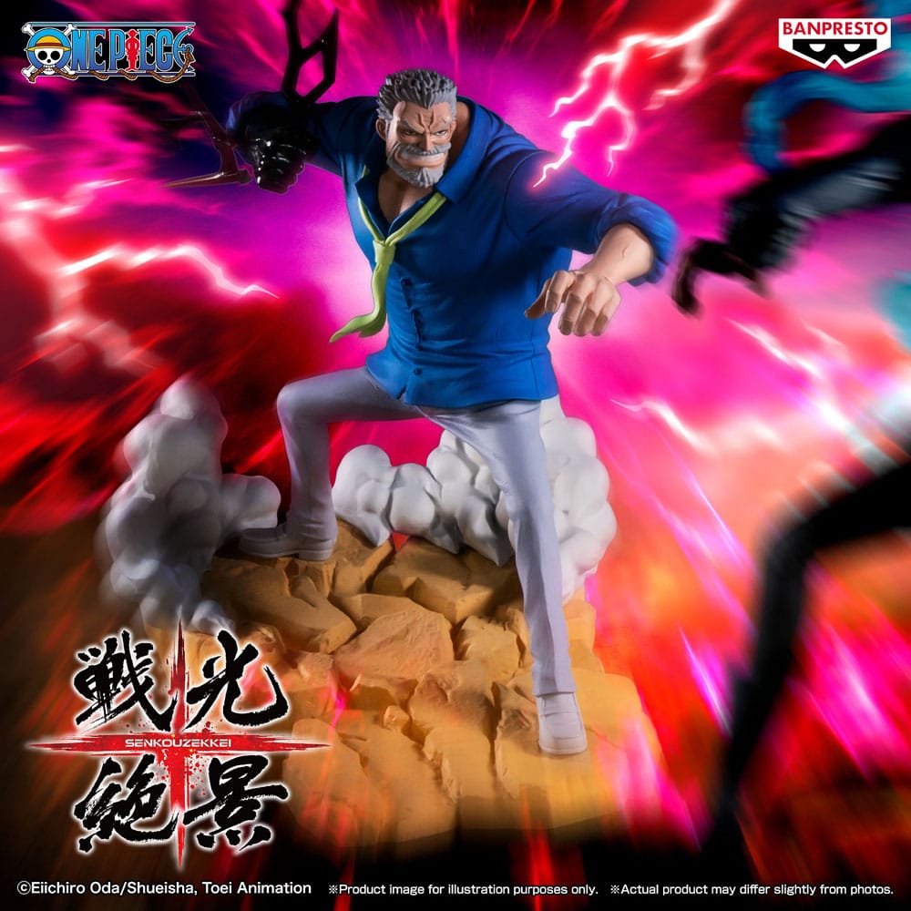 One Piece Senkozekkei PVC-Statue – Monkey D. Garp (19 cm)