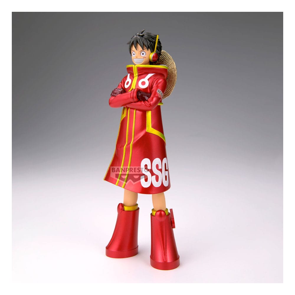 One Piece DXF – The Grand Line Series PVC Statue – Monkey D. Luffy Ver. A (16 cm)
