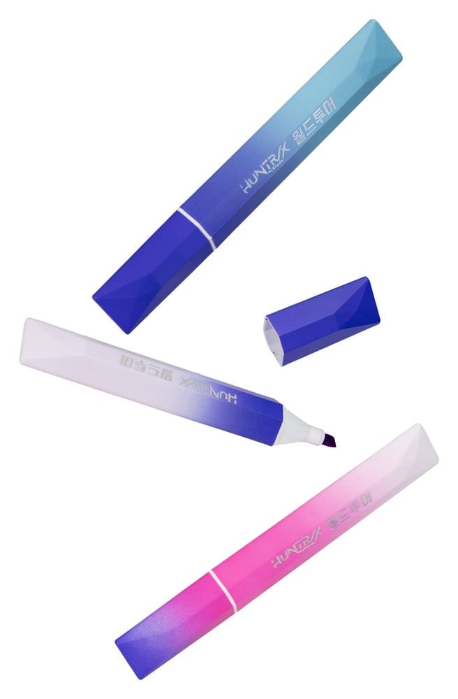 KPop Demon Hunters Textmarker 3er-Pack Huntr/x