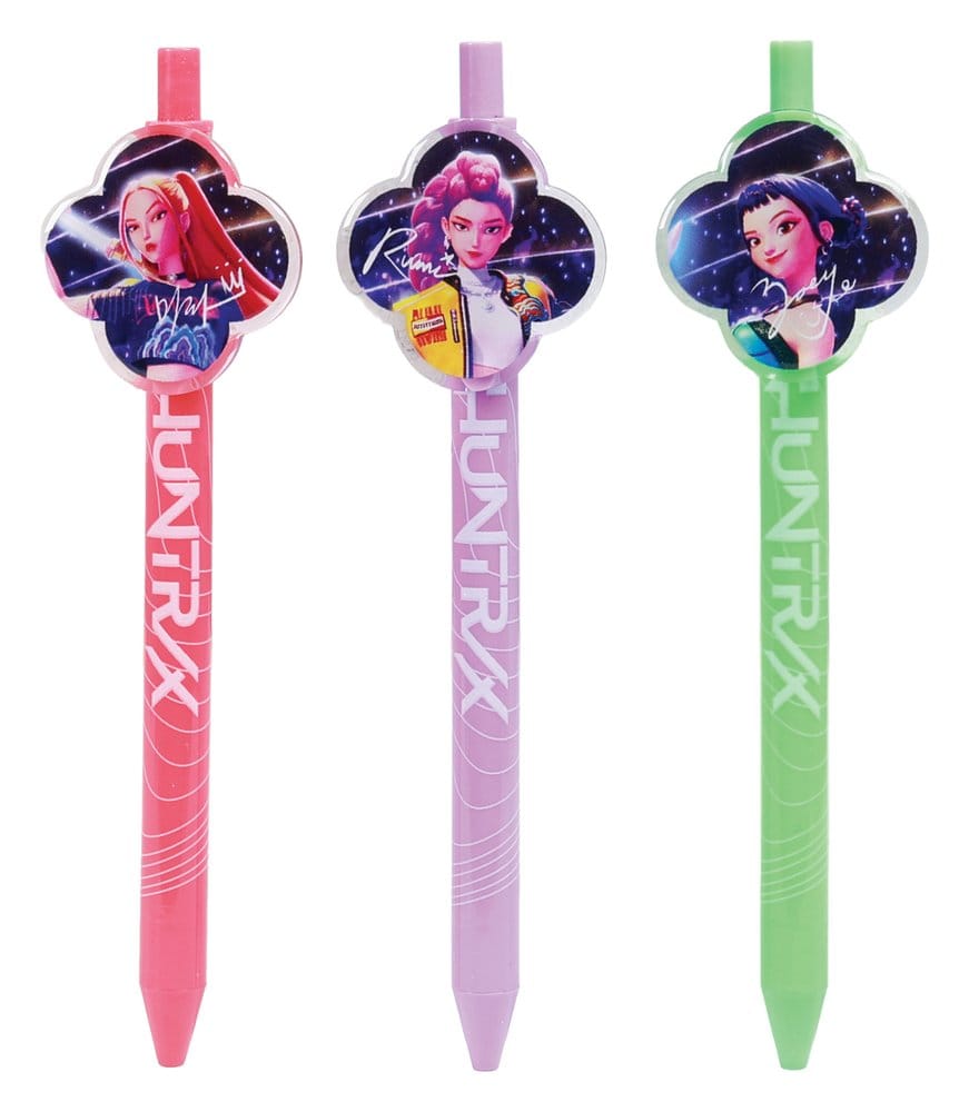 KPop Demon Hunetrs 3-Pack Pens 