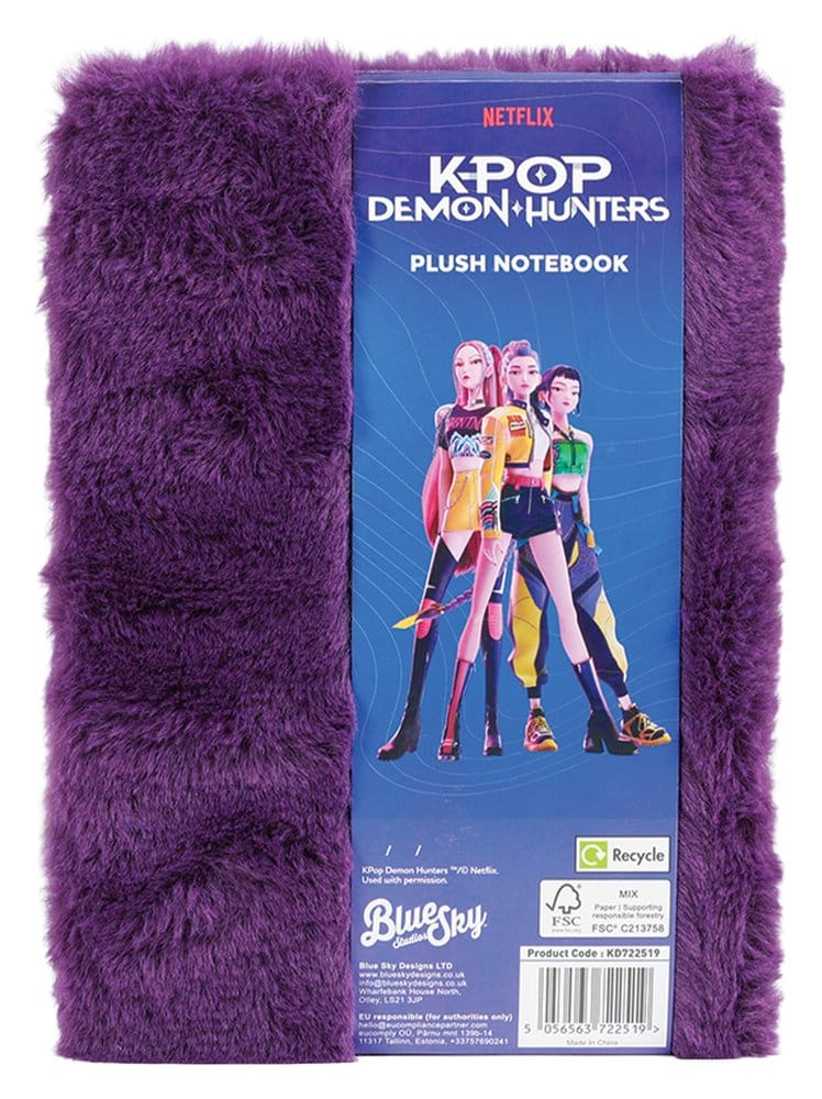KPop Demon Hunters A5 Notizbuch Huntr/x Plush