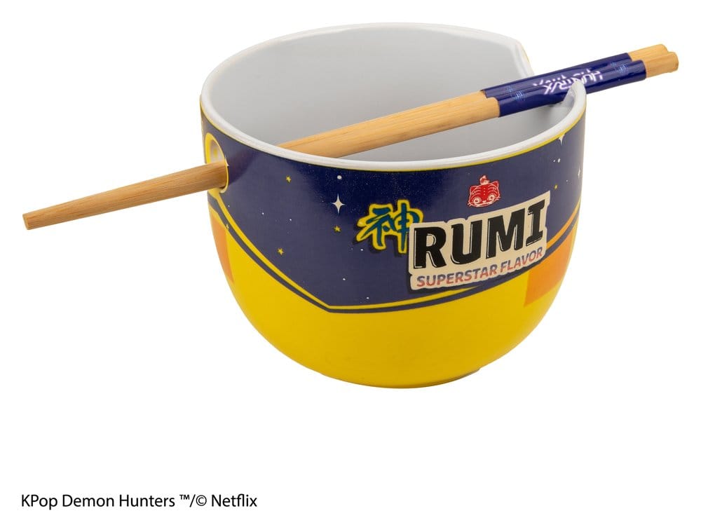 KPop Demon Hunters Ramen-Schüssel mit Stäbchen Rumi Superstar Flavor