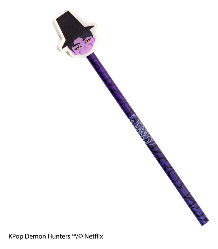 KPop Demon Hunters Bleistift & Radiergummi Serie 1