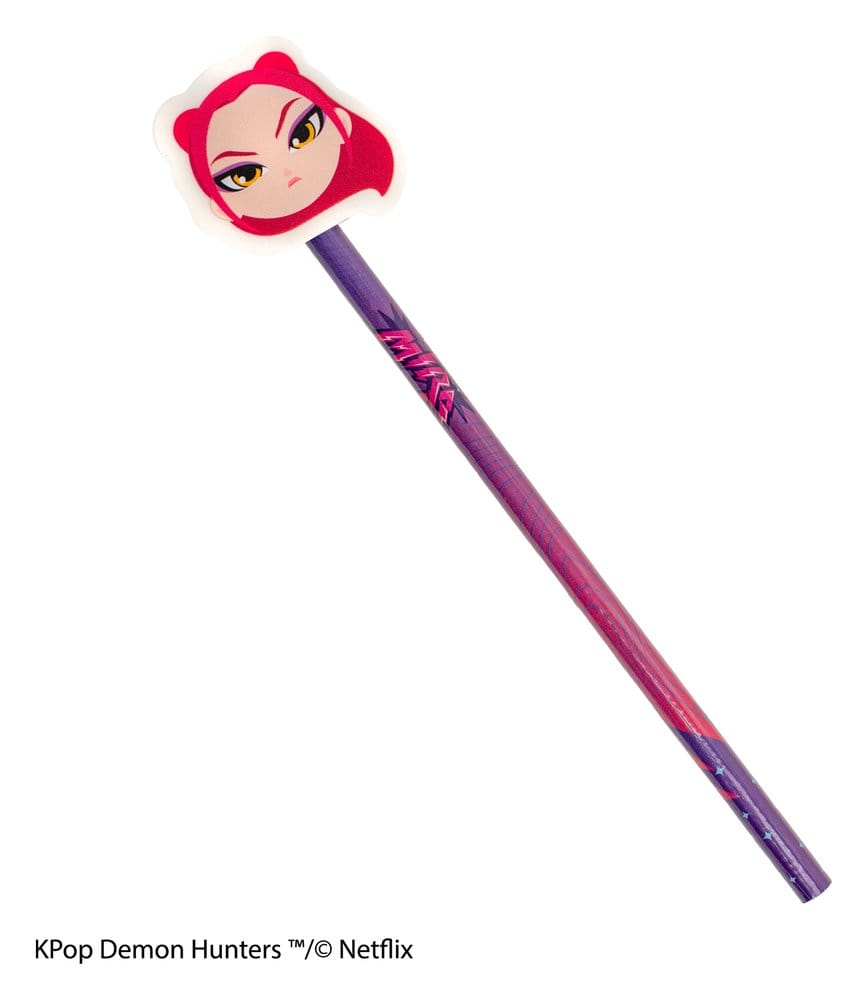KPop Demon Hunters Bleistift & Radiergummi Serie 1