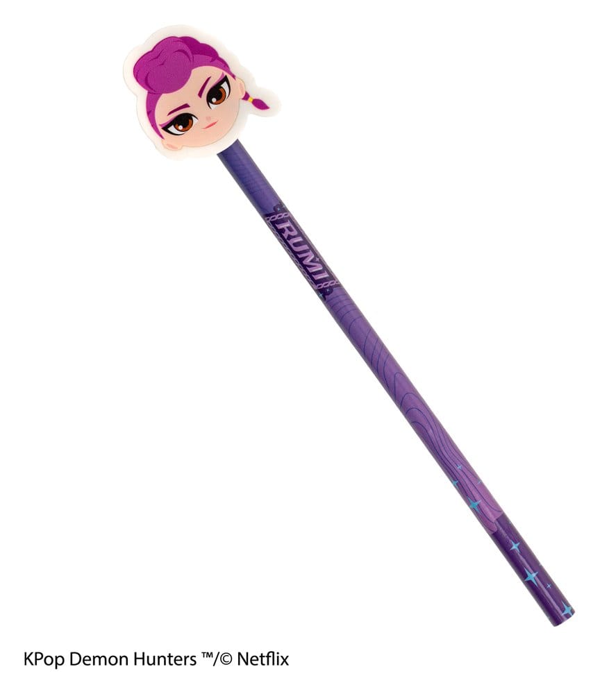 KPop Demon Hunters Bleistift & Radiergummi Serie 1
