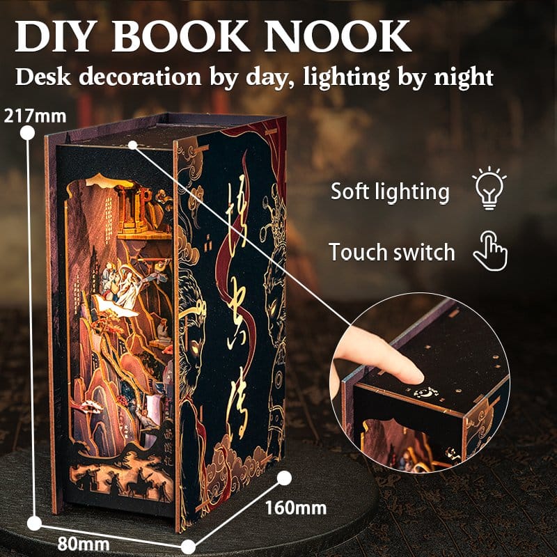 Book Nook The Legend of Wukong 22 x 8 cm   