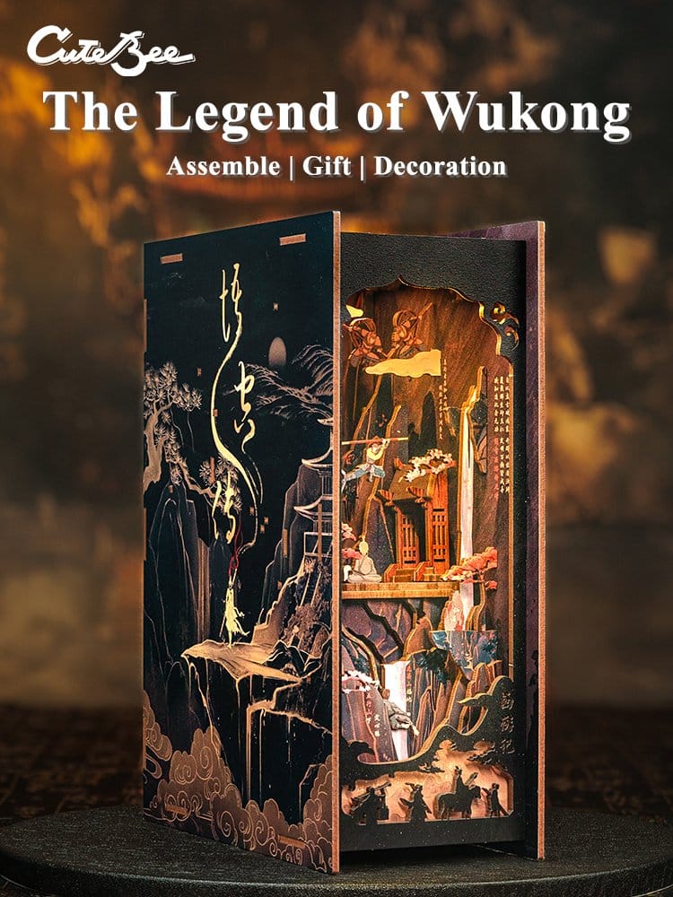 Book Nook The Legend of Wukong 22 x 8 cm   