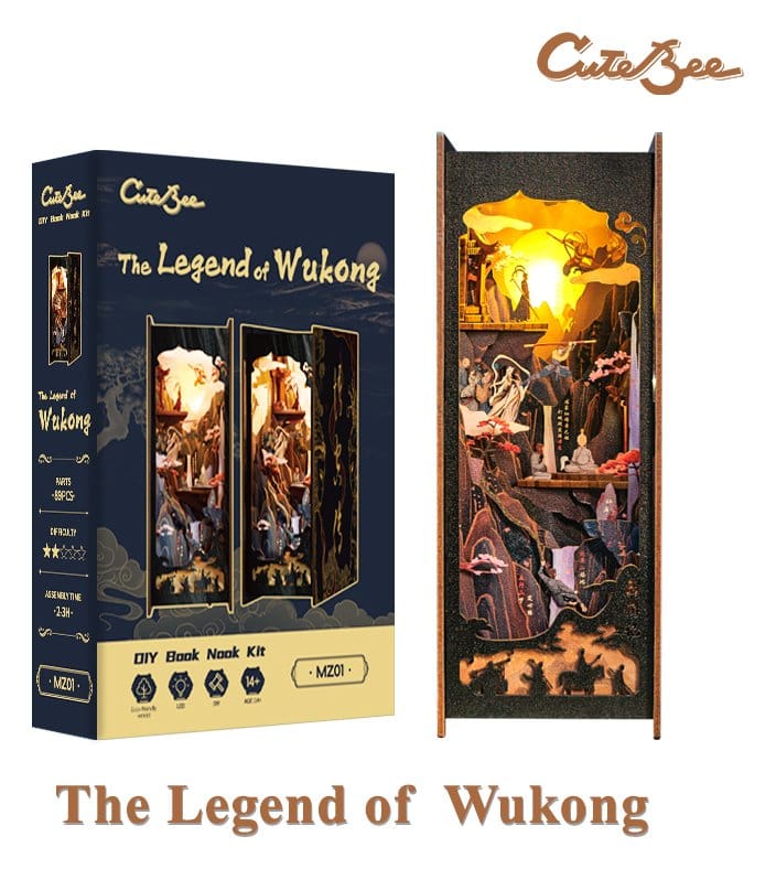 Book Nook The Legend of Wukong 22 x 8 cm   