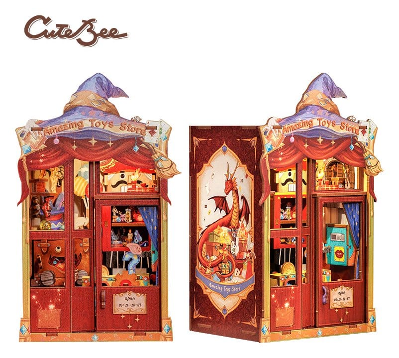 Book Nook Amazing Toy Store 17 x 12 cm   