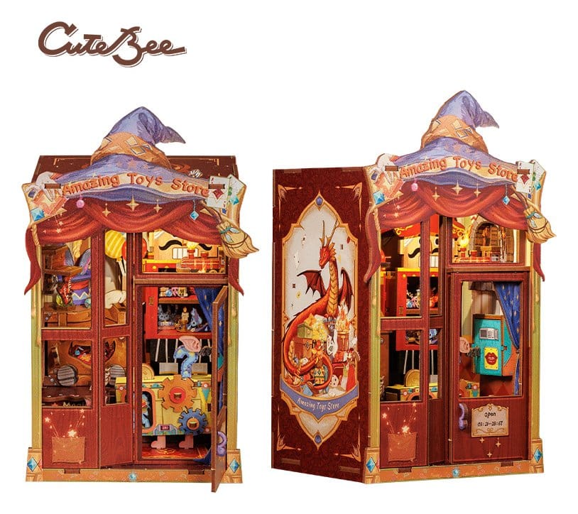 Book Nook Amazing Toy Store 17 x 12 cm   