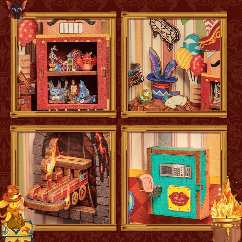 Book Nook Amazing Toy Store 17 x 12 cm   